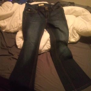 L.E.I Sophia hipster flare sz 13